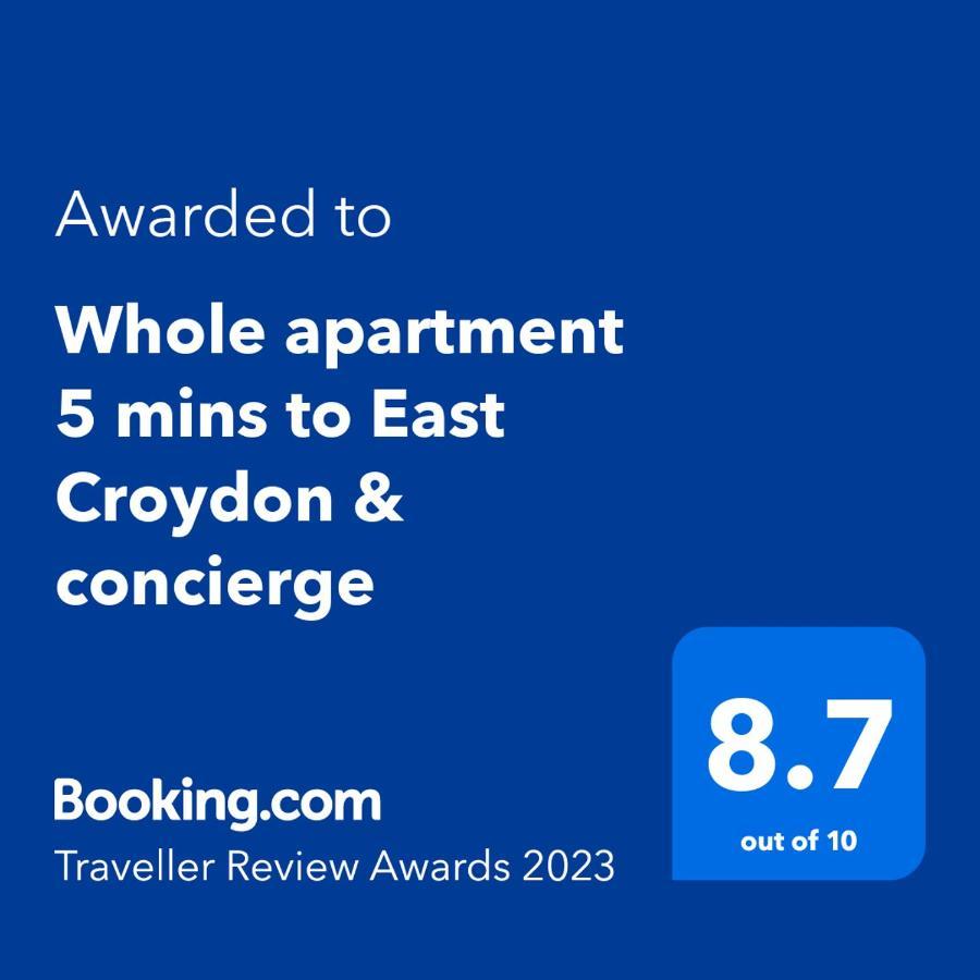 Whole Apartment 5 Mins To East Croydon & Concierge ロンドン エクステリア 写真